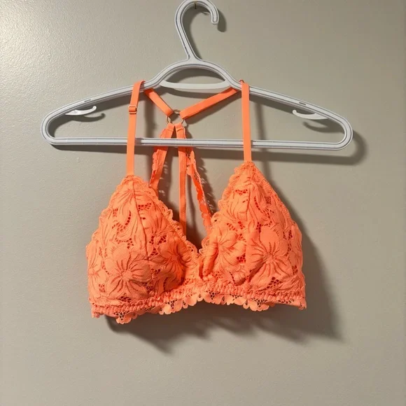 Aerie Beach Daze Lace Padded Bralette Size Large - Picture 4 of 7